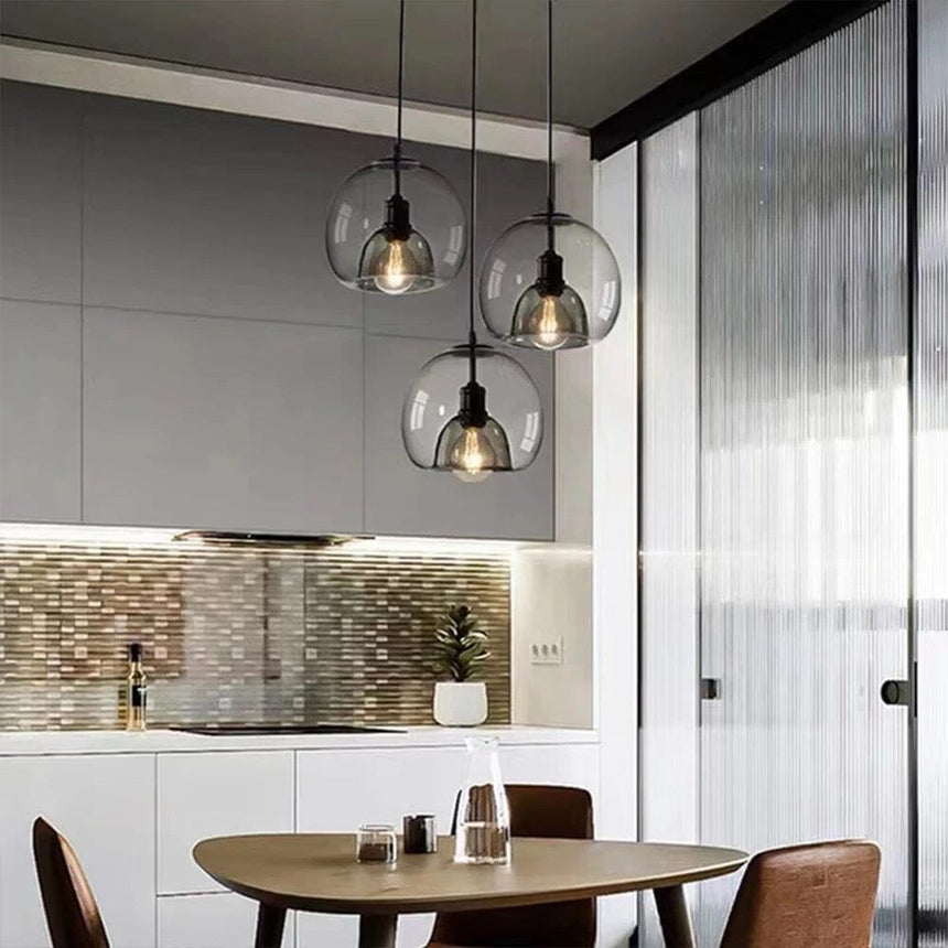 Contemporary Translucent Glass Pendant Light for Modern Home Interiors | OroDwell