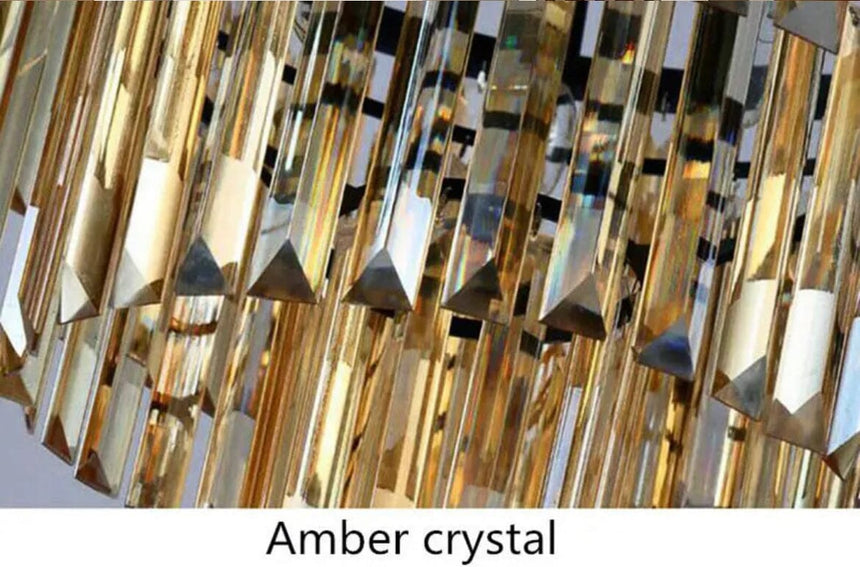 Tavian Grey Crystal Chandelier - Additional View 10