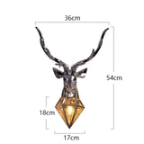 LED wall sconce resin design for home lighting