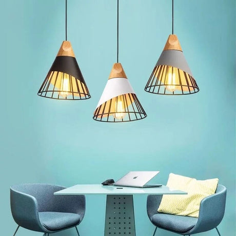 Iron Pendant Light for Dining Area