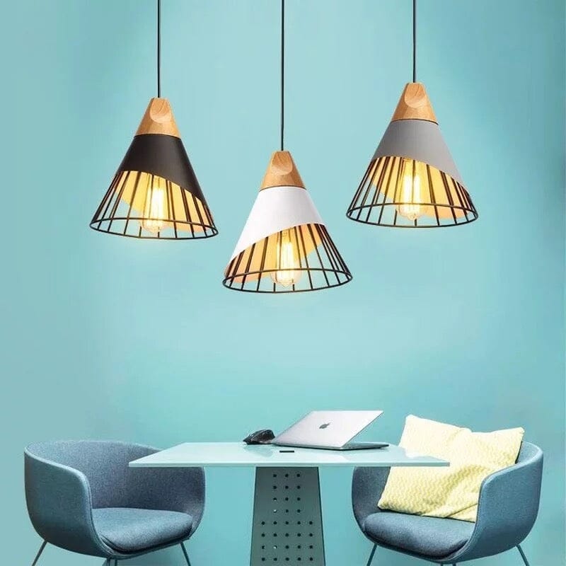 Iron Pendant Light for Dining Area