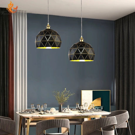 Calora Pendant Light with Aztec-Inspired Silhouette
