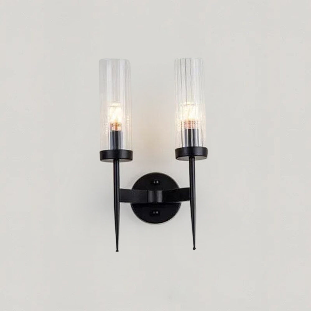 Glass Wall Sconce LED for Bedroom