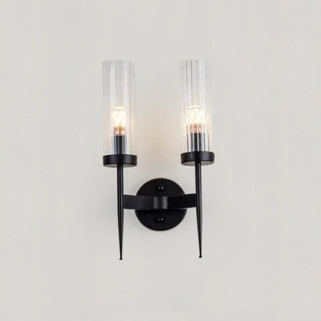 Glass Wall Sconce LED for Bedroom