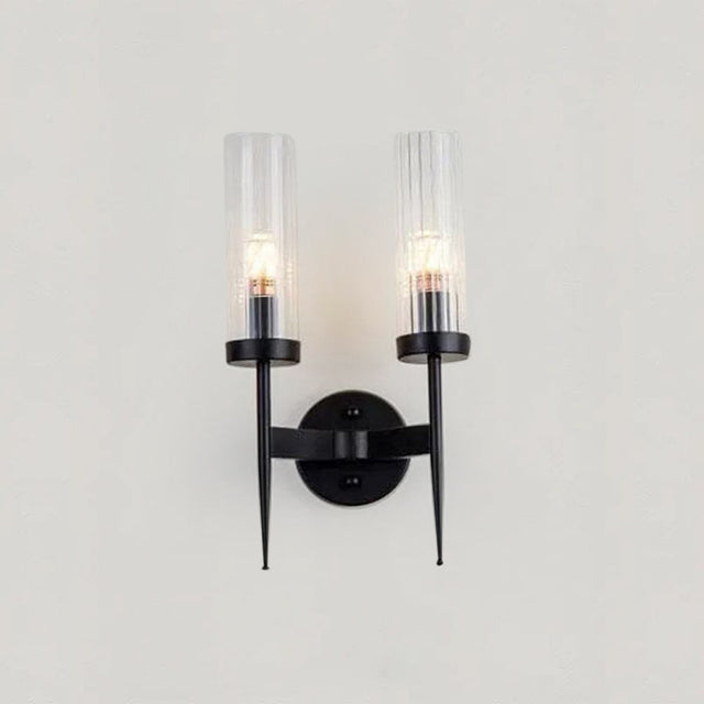 Glass Wall Sconce LED for Bedroom