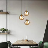 Gumdrop Glass Pendant Light for Kitchen Island
