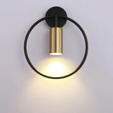 Aluminium wall light for cozy ambiance