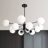 adjustable pole length chandelier design