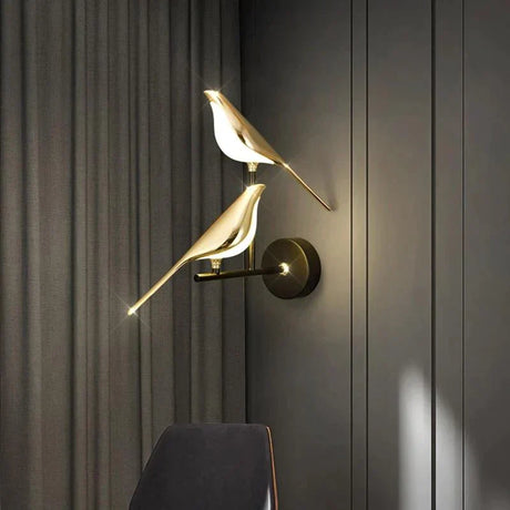 Warm glow wall lamp for kitchen
