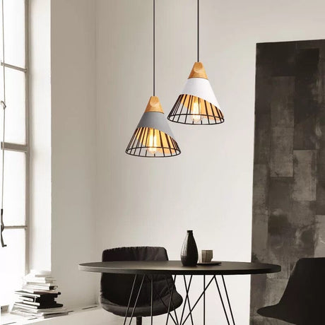 Pendant Light - Streamlined Silhouette Detail