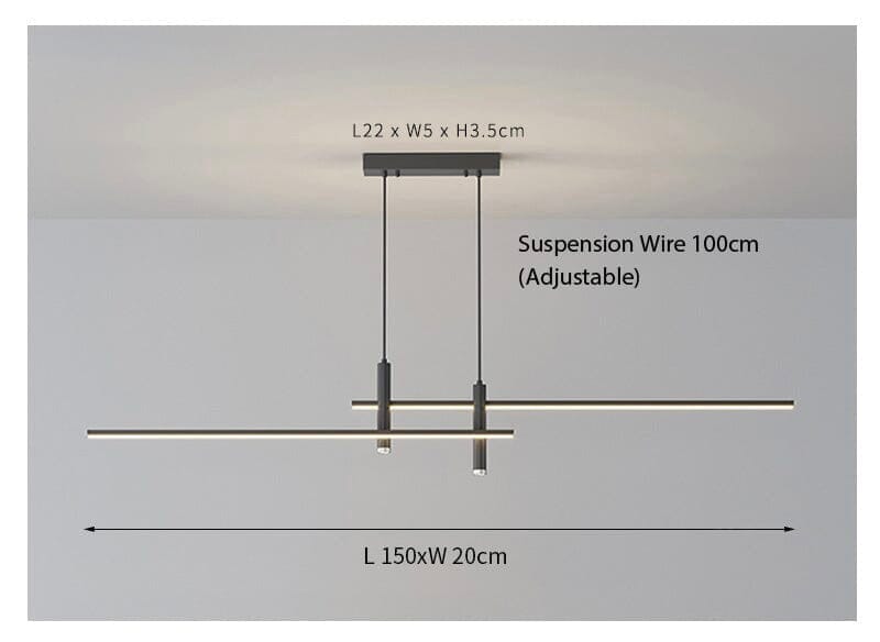 Vellaro Two Light Chandelier - Additional View 13
