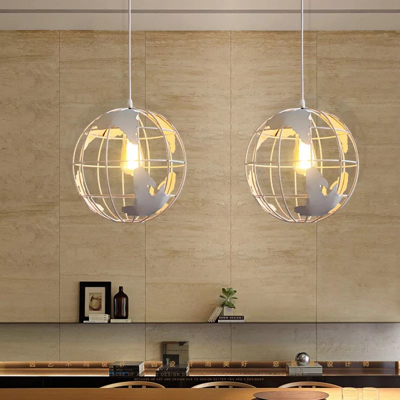 Avela Globe Pendant Light for Study and Office