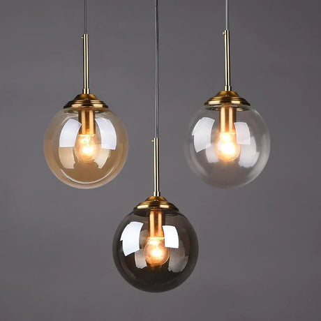 Gumdrop Pendant Light with Minimalist Glass Design