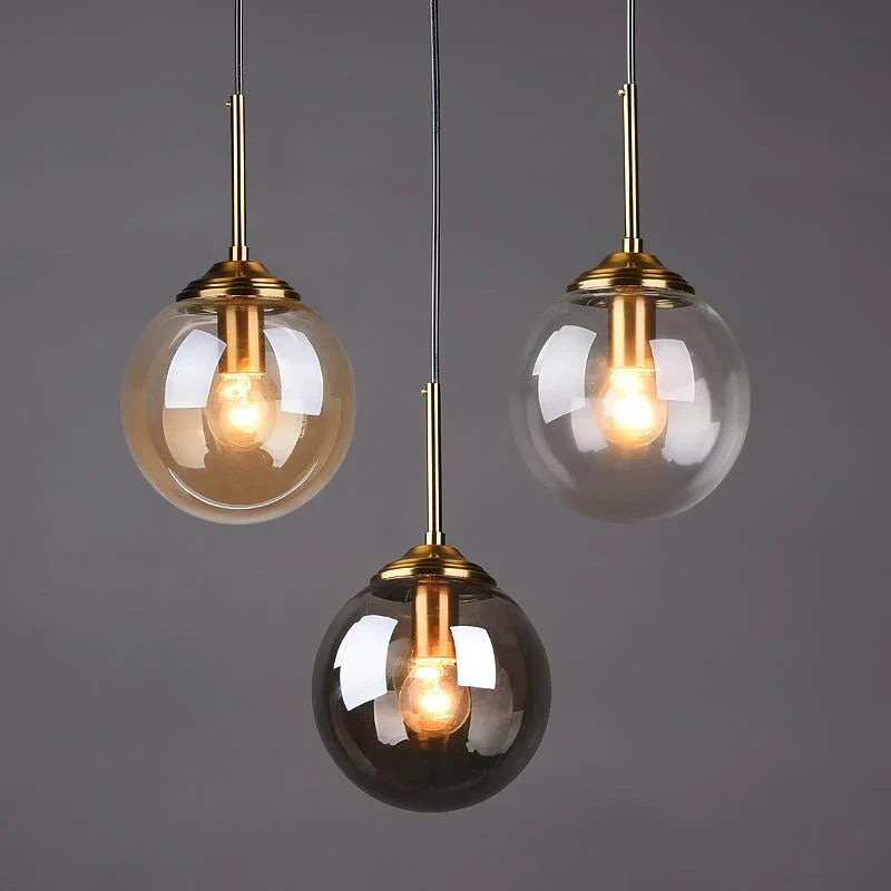 Gumdrop Pendant Light with Minimalist Glass Design