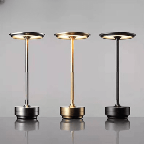Metal Table Lamp Design
