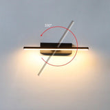 Aluminum wall lamp additional view warm dependable glow