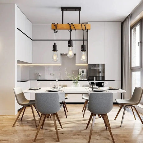 Wood Pendant Light Design