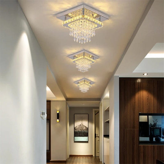 Luna Crystal Lamp Modern Decorative Lighting Fixture