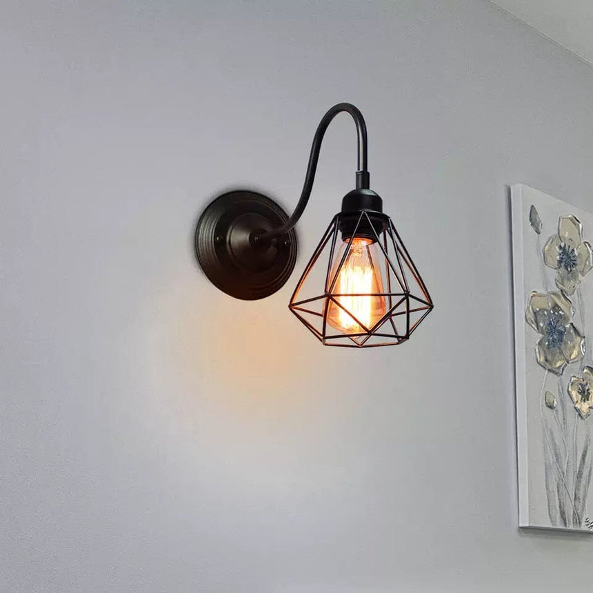 Vintage Wall Lamp for Dining Area Accent