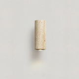 Travertine wall sconce for hallway decor