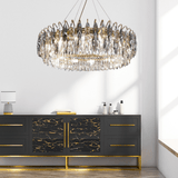 Handcrafted Crystal Chandelier Warm Ambient Glow