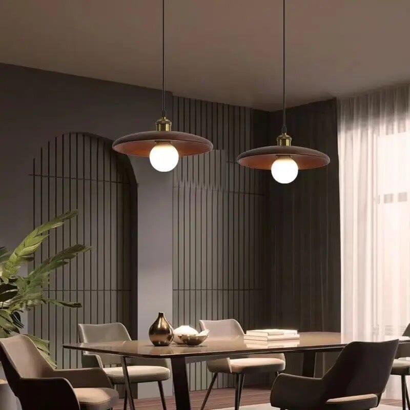 Bamboo Pendant Light Adjustable Cord Hanging Height - OpalDwell