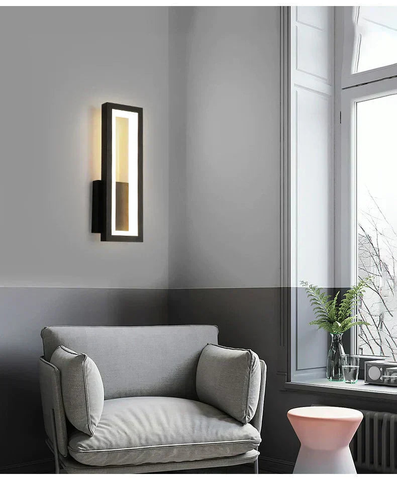 Glass wall lamp dimensions for bedroom
