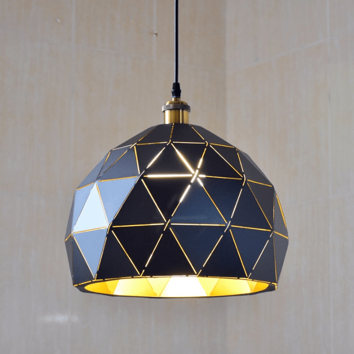 Calora Pendant Light with Aztec-Inspired Silhouette