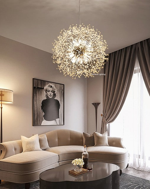 Dandelion pendant for dining table