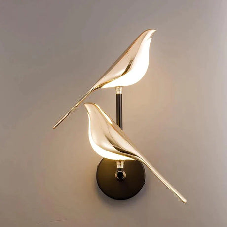 Gold Wall Lamp finish detail
