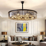 Tavian Grey Crystal Chandelier - Additional View 9
