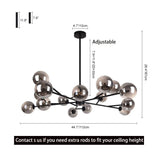 Sputnik Style Chandelier Elegant Practical Design