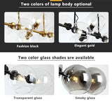 Glass Chandelier for Contemporary Interior Accent