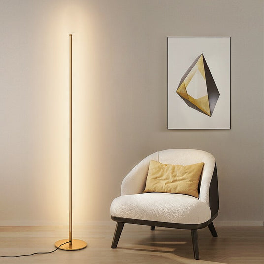 Tube floor lamp for living room