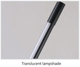 Standing tube lamp for entryway