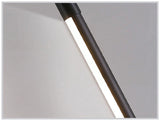Geometric floor lamp for dining area