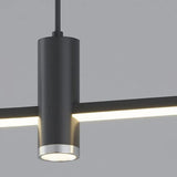 Metal Pendant Light Sleek Linear Silhouette