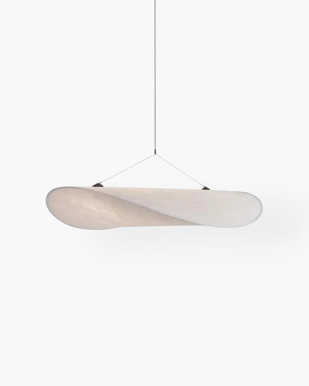 Japandi Table Lamp with Wood Base