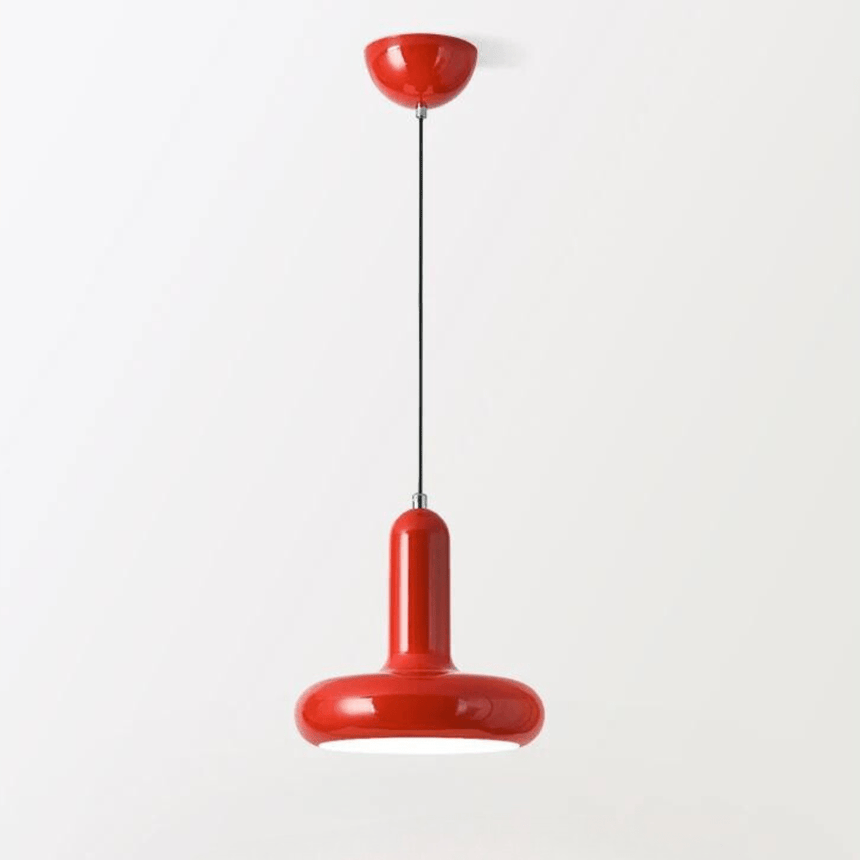 Pendant Lamp Installed Above Dining Table