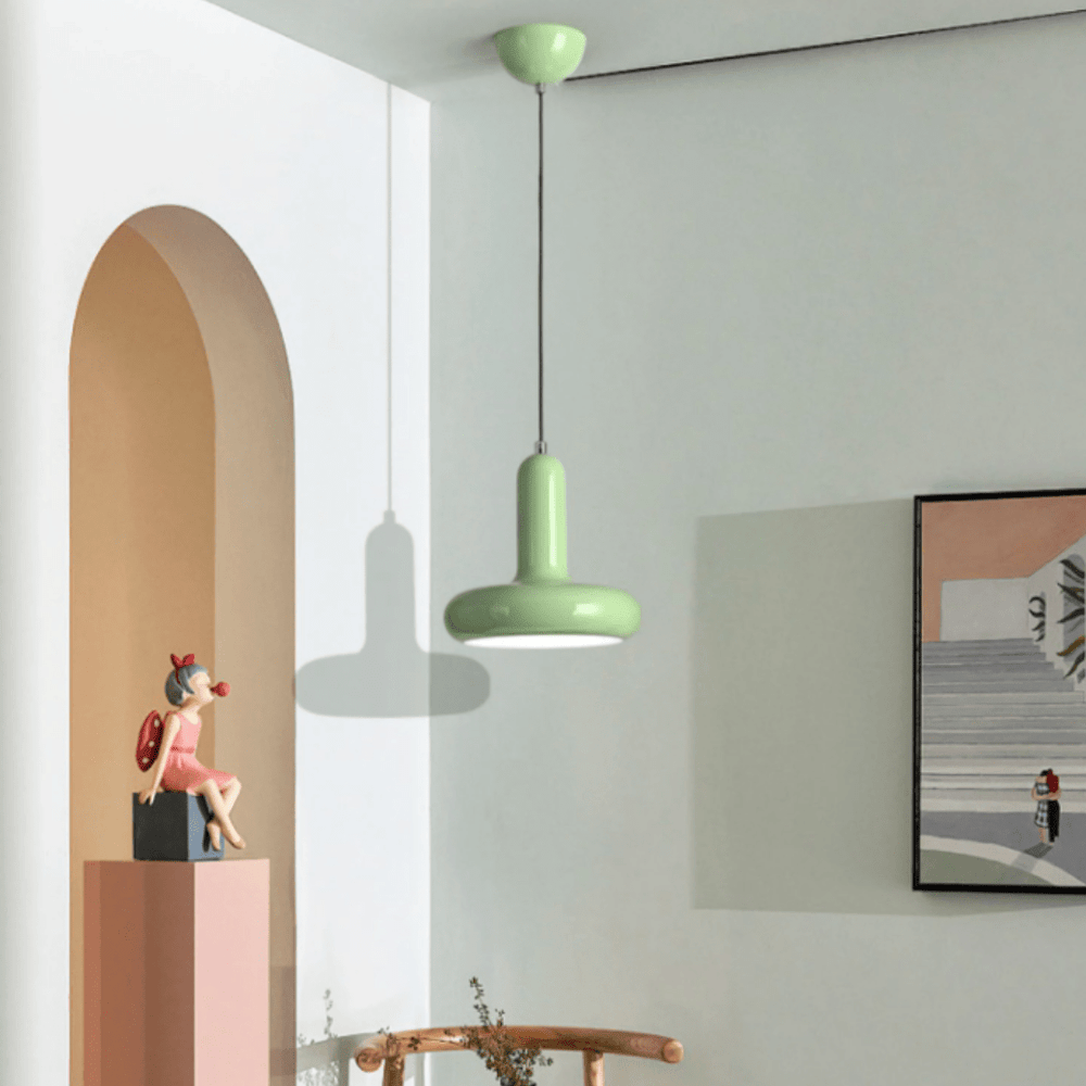 Scandinavian metal pendant light for living room