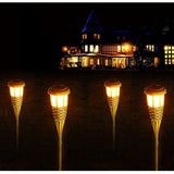 Lumori Tiki Outdoor Solar Lamp for Pathway