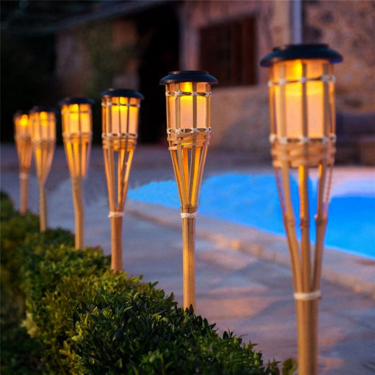 Tiki Outdoor Solar Lamp for Park