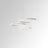 Marvella Geometric Ring Chandelier for Living Room