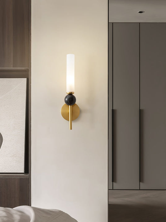 Metal Frame Wall Light Fixture