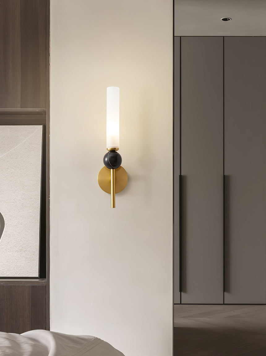 Metal Frame Wall Light Fixture