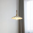 Ceramic pendant light sleek modern silhouette for kitchen