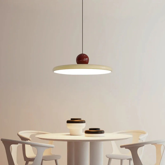Lyrene Pendant Light Flying Saucer Silhouette Detail - OpalDwell
