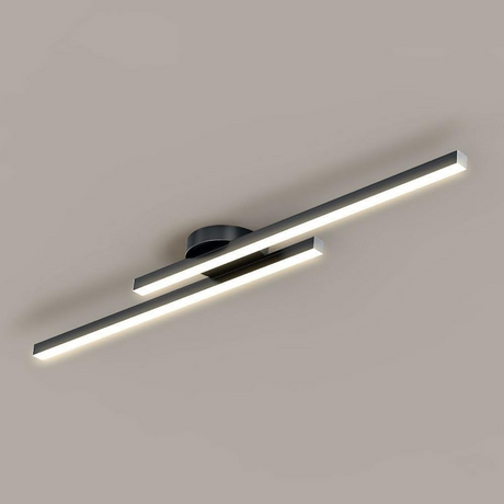 Minimalist LED semi flush ceiling light