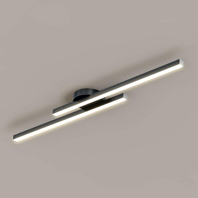 Minimalist LED semi flush ceiling light