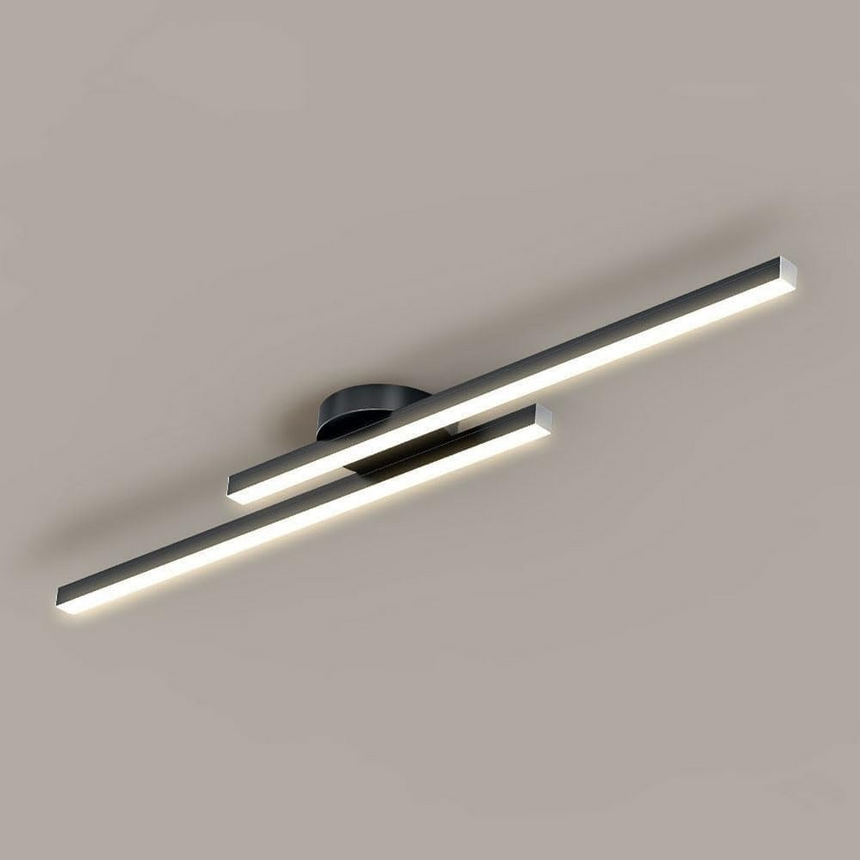 Minimalist LED semi flush ceiling light